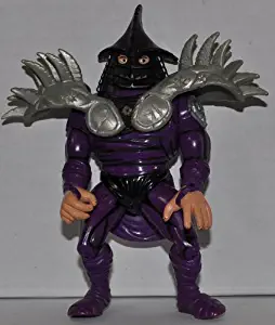 Vintage Movie Star Super Shredder (1991) - Action Figure - Playmates - TMNT - Teenage Mutant Ninja Turtles Collectible Figure - Loose Out of Package & Print (OOP)