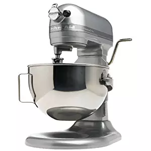 KitchenAid Professional Lift Mixer RKG25H0XMC, 5 Plus Bowl, Metallic Chrome, (Certified Refurbished)