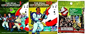 An American Classic: The Real Ghostbusters (the animated series) Vol 1/ Vol 10 & Ghostbusters Movie Ecto Minis Mystery Blind Bag (2 Pack DVD Bundle)