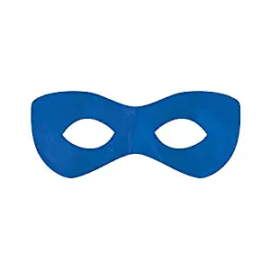 Amscan Super Hero Mask, Party Accessory, Blue - 395936.22
