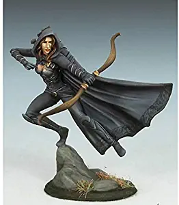 Female Rogue with Bow Miniature Visions in Fantasy Dark Sword Miniatures