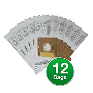 EnviroCare Replacement Vacuum Bags for Eureka Style T 970 980 Canisters (12)