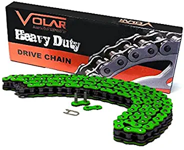 Volar Heavy Duty Chain - Green for 1987-2009 Kawasaki Ninja 500 500R EX500