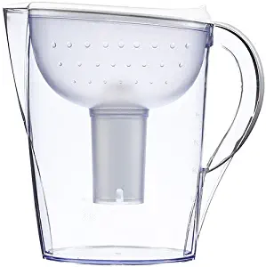 Brita Pacifica 10 Cup Water Filter Pitcher (White)