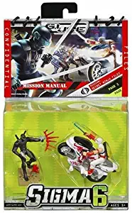 G.I. Joe 2.5 Inch Mission: Secret Ninja Files with Snake Eyes, Storm Shadow & Cycle