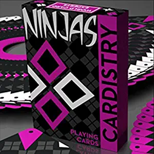 Cardistry Ninja Wildberry Playing Cards Limited Edition Ninjas Deck by De'Vo's