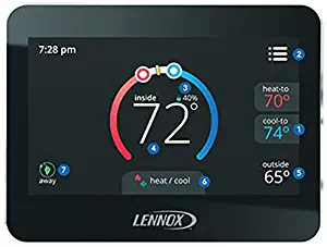 Lennox 13H14 Comfort Sense 7500 Touchscreen Multi Stage Thermostat