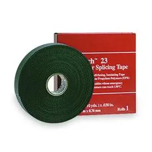 Scotch(R) 23 Rubber Splicing Tape, 1 1/2 in x 30 ft (38 mm x 9,1 m) [PRICE is per ROLL]