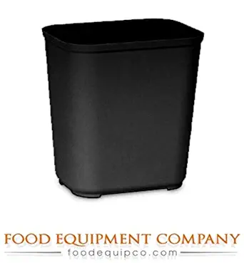 Rubbermaid FG254300BLA Waste Basket Waste Basket 28 qt. 14.5"W x 10.5"D x 15-5/1