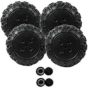 Power Wheels L2170 Arctic Cat 2 Right Wheels and 2 Left Wheels Kit