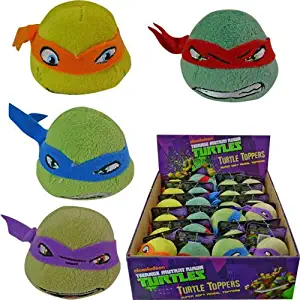 TMNT Ninja Turtle Plush Pencil Topper x 8 (assorted)