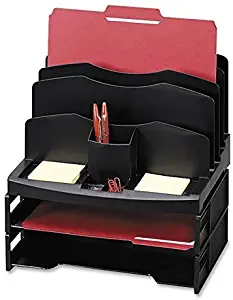 Rubbermaid 12906 Smart sorter System, 13w x 10d x 12-1/4h, Black