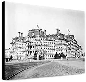 ClassicPix Canvas Print 20x24: Dwight D. Eisenhower Executive Office Building, Washington.