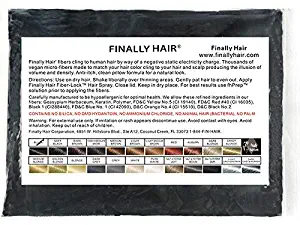 New Hair Building Fibers 100+14=114 Grams. Highest Grade Refill That You Can Use for Your Bottles From Competitors Like Toppik, Xfusion, Topix (Black)