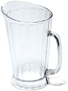 1 X Bouncer II Plastic Pitcher, 60oz, Clear