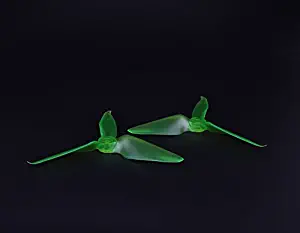 EMAX AVAN-R Tri-Blade Racing Propeller set of 5 GREEN - 10 CW + 10 CCW OEM FPV Quad Racing Drone Props