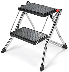 Polder 90401-05 2-Step Mini-Stool (Chrome)