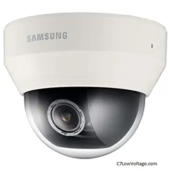 Samsung SND-6083 IPolis Wisenet POE IP Network 1080P 2MP Dome Security Surveillance Outdoor Camera for Home, Commercial Building