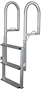 7 Step Retractable Dock Lift Ladder, Aluminum - Jif Marine