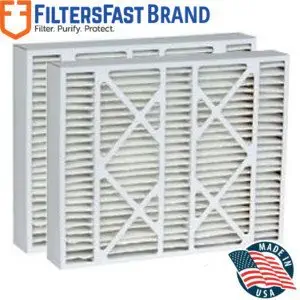 Filters Fast Compatible Replacement for Carrier P102-1625 MERV 11 Filter 2-Pack 16" x 25" x 5" (Actual Size: 15 3/8" x 25 1/2" x 5 1/4")