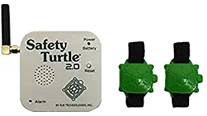 Safety Turtle New 2.0 Pet Immersion Pool/Water Alarm Kit - 2 Petbands