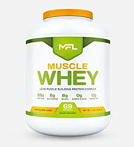 MUSCLE FOOD LABS Muscle Whey, 5 pounds (Vanilla Bean)