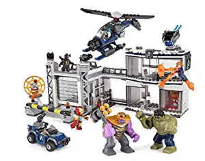 building blocks Endgame Compund Battle Set 699pcs with Free Storage. Compatible with 76131