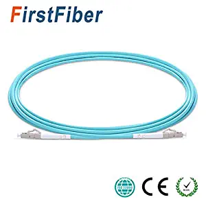 3m LC SC FC ST UPC OM3 Fiber Patch Cable, Simplex Jumper, 1 Core Patch Cord Multimode 2.0mm (LC UPC to SC UPC)