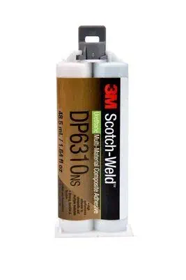 3M Scotch-Weld Composite Urethane Adhesive DP6310NS Green, 48.5 mL Duo-Pak, 12 per case