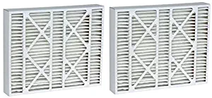20x26x5 (20 x 25.5 x 4.38) MERV 15 Aftermarket Lennox Replacement Filters (2 Pack)
