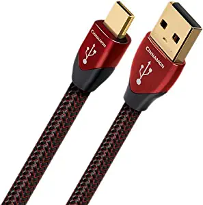 AudioQuest Cinnamon 1.5m Micro-USB Cable, USB A Micro-USB B Male/Male USB Cable - Black (1.5m, USB A, Micro-USB B, 2.0, Male/Male, Black).