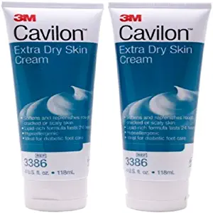 Cavilon Extra Dry Skin Cream, Foot Moisturizer, 4 Ounce Tube, 3386 - Single Tube