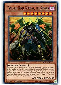 Yu-Gi-Oh! - Twilight Ninja Getsuga, the Shogun (BOSH-EN017) - Breakers of Shadow - 1st Edition - Rare