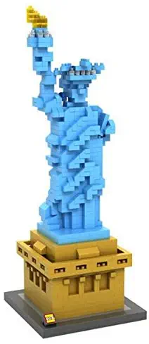 LOZ 9387 9387 Building Blocks, Blue