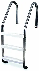 HydroTools by Swimline 3-Step In-Ground Stainless Steel Ladder