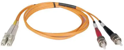 Tripp Lite Duplex Multimode 62.5/125 Fiber Patch Cable (LC/ST), 3M (10-ft.)(N318-03M)