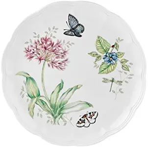 Lenox Butterfly Meadow Blue Butterfly Dinner Plate