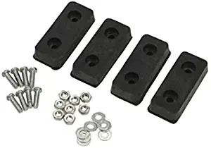 Warner Tool 10296 - Step-Up Bench Rubber Foot Pad Kit - Drywall Stepladder Bench