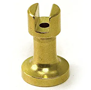 Pedestal Brass 1" (25MM) 5/32" Slot MS0811 for Model Ship Building