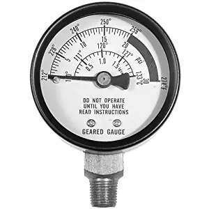 All American 72 Pressure Cooker Steam Gauge