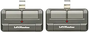 Lot of 2 LiftMaster 892LT 2 Button Visor Learning Garage Door Remote by LiftMaster