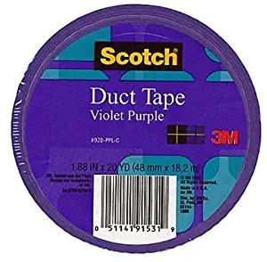 3M 920-PPL-C 20 Yards Violet Purple Duct Tape