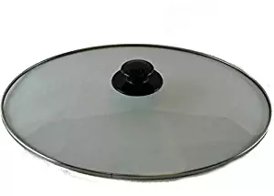 KornKan Crock Pot Lid Replacement for Rival 64451LD-C Glass Top Slow Cooker Cover OVAL