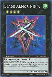 Yu-Gi-Oh! - Blade Armor Ninja (ORCS-EN041) - Order of Chaos - 1st Edition - Super Rare