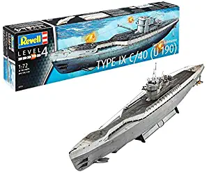 Revell 05133 106.3 cm German Submarine Type IX C/40 Model Kit