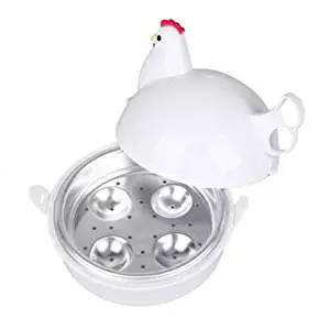 Microwave Oven Boiler - Microwave Boiler Cooker Poacher Boiled Chicken Shaped Kitchen Cooking Tool - Zap - 1PCs