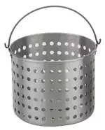 Royal Industries Steamer Basket, Aluminum, 16 qt