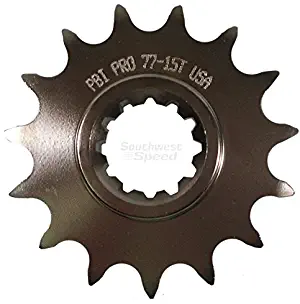 BRAND NEW SOUTHWEST SPEED 12 TOOTH FRONT COUNTERSHAFT MOTORCYCLE SPROCKET,520 CONVERSION,12 SPLINE,COMPATIBLE WITH HONDA F2 & 1995-1998 F3 ENGINES