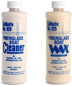 Collinite 920 Fiberglass Boat Cleaner & 925 Fiberglass Boat Wax Combo Pack