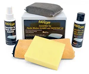 Raggtopp Convertible Top Plastic Window Cleaner and Protectant Kit 01162